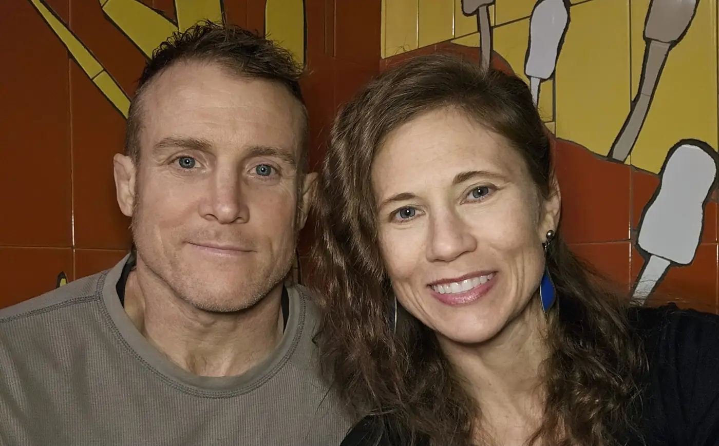 Raven Morgan and Dustin Weatherby, the founders of Raven's Retreat Hocking Hills